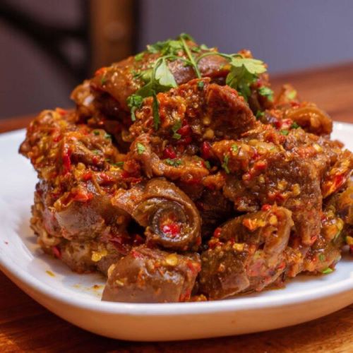 Peppered Goat Meat